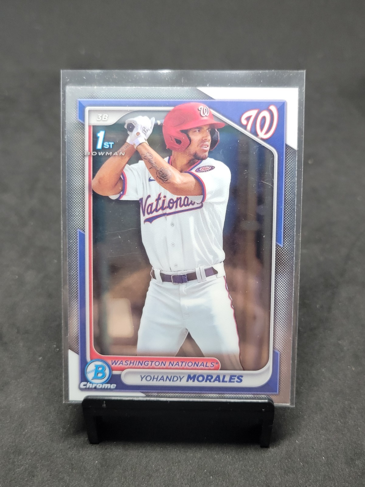2024 Bowman Chrome Prospects Yohandy Morales #BCP-52 Nationals
