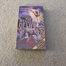 Monty Python's The Meaning of Life Vhs New Sealed 1983 Side UPC