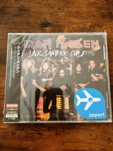 Iron Maiden – Live Santiago, Chile 1996 / Album CD Japan Import (SEALED)