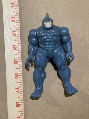 Vtg 1994 Toy Biz Rhino Action Figure Loose Spider-Man Animated Series Marvel