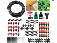 82FT Automatic DIY Drip Irrigation System Kit Plant Self Garden Watering Hose