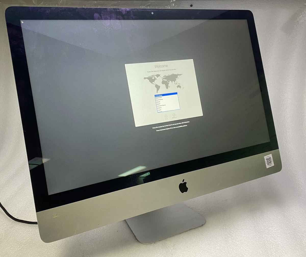 Apple iMac 2013 Release Year Apple Desktops & All-In-One Computers