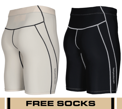 Compression Tights Football Running Shorts Mens Youth Skins Training Pants Socks - Picture 1 of 3