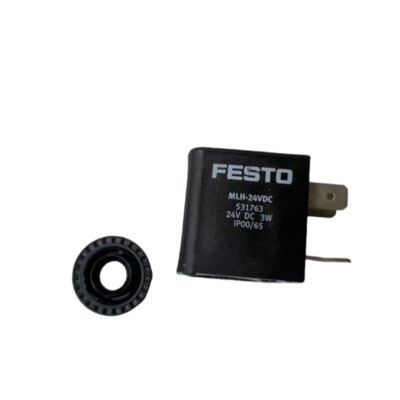 1PC New Festo MLH-24VDC Solenoid Valve Coil In Box Brand new Free Shipping