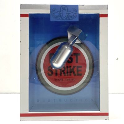 Lucky First Strike, Shadowbox Sculpture Mixed Media and Paint by D.W. Marino