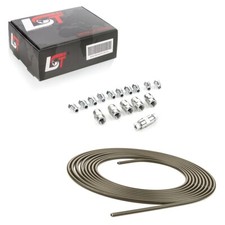 5m Stahl Bremsleitung Bremsrohr Set mit 5 Verbinder Ø 4,75mm für BMW 5er 6er 7er