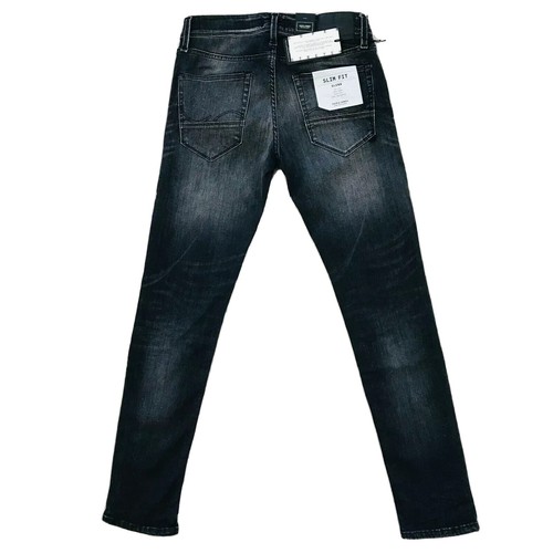 Jack \u0026 Jones Uomo's GLENN FOX Slim Vita Bassa Grigio Jeans Taglia W30 L32 |  eBay