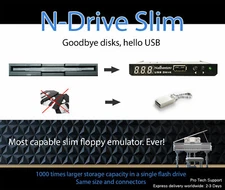 Floppy Disk Drive USB Emulator N-Drive Slim for Wersi Spectra DX 700 CD Organ