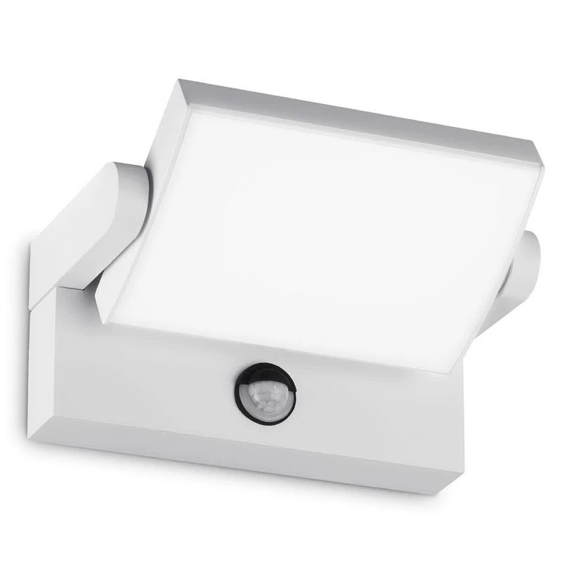 Lampada Parete da Esterno SWIPE AP Bianco Ideal Lux 287720 LED con Sensore, fotografia 3 di 7