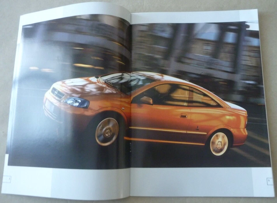 2000 OPEL ASTRA COUPE BERTONE Catalogue Brochure Prospekt Folder Dépliant French - Photo 3/4