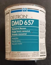 DMD657 PPG Deltron Monastral Maroon Paint 1 Quart NOS New