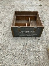 CASSA IN LEGNO MILITARE