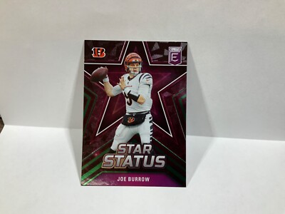 2023 DONRUSS ELITE FOOTBALL STAR STATUS JOE BURROW