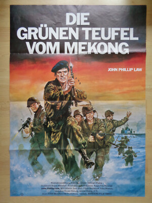 Filmplakat EA A1  Die grünen Teufel vom Mekong / Attack Force Z  J.P.Law