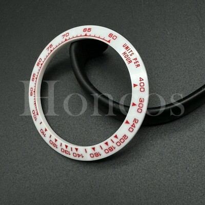 White Red Ceramic Bezel Insert Fits For Rolex Daytona Watch