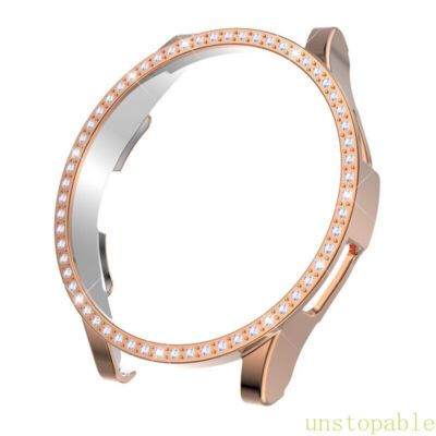 Bling Case for Samsung Galaxy Watch 8 7 6 5 4 40/44mm Classic 43/47 bumper cover