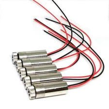 5pcs 30mW 980nm IR Infrared Focusable Dot Laser Diode Module 12x30mm DC3V-5V