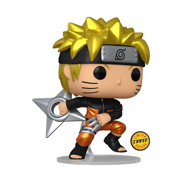 Naruto Uzumaki with Shuriken Funko Pop! Vinyl Figure #1843 CHASE Anime Shippuden