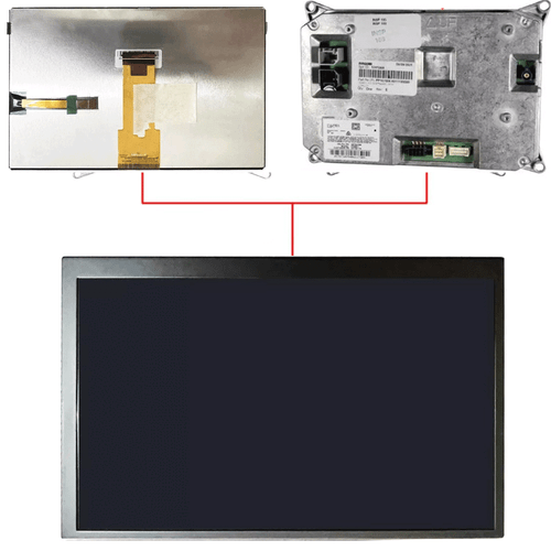 Navigation Monitor Radio Replacement LCD Display For Kenworth PACCAR 24139174
