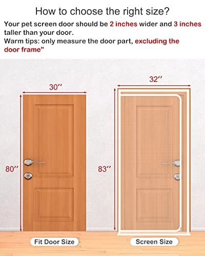 30 inch storm clearance door with dog door