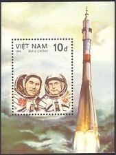 Vietnam 1986 Manned Space Flight 25th.Cosmonauts/Astronauts/Rocket 1v m/s n43082