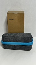 SKYNEW Hard Travel Case Black With Blue Trim