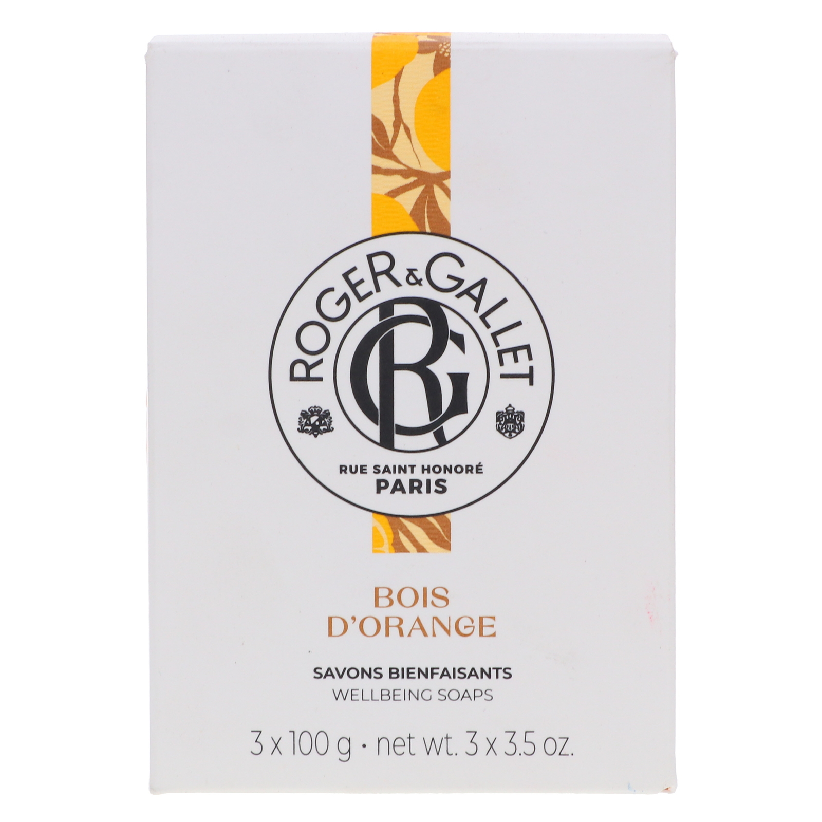 Мыло Roger-Gallet Wellbeing Soaps Bois DOrange 105 унций 4090₽