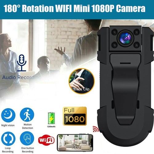 Mini IP Kamera 1080P Wireless WLAN WiFi Camera Überwachungkamera IR Cam HD