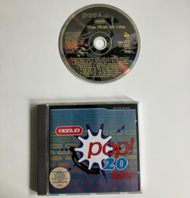 Erasure - POP 20 Hits  (21 Track Album - CDMUTEL 2 Mute Records) VG+  