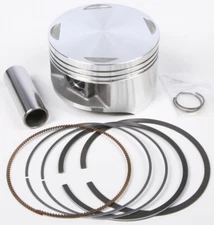 Pro-X Aluminum Piston Kit with Rings, Wrist Pins and Circlips 01.1495.025