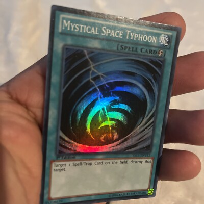遊戯王OCGMystical Space Typhoon 1st Edition YuGiOh MYSTICAL SPACE TYPHOON x3 | SGX4 1st Edition GREAT CARD | eBay