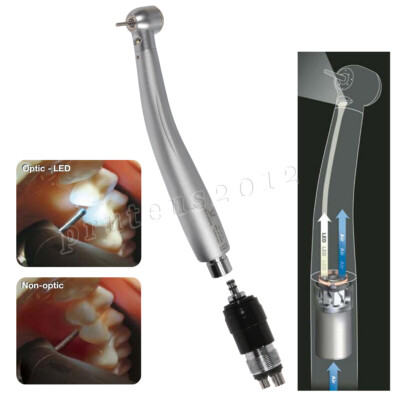 NSK Style Dental LED E-generator High Speed Optic Handpiece with Quick Coupler
