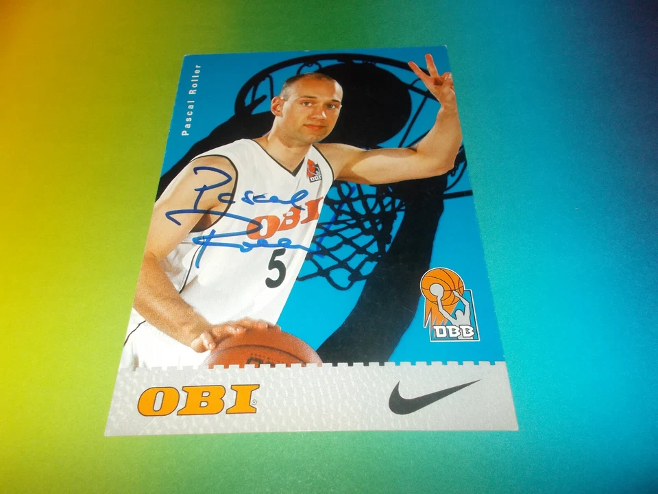 Pascal Roller  DBB Basketball signed signiert Autogramm auf Autogrammkarte - Bild 1 von 1