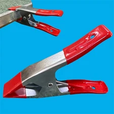 4x 6" 150mm Large Metal Spring Grip Clamps Woodworking Clips Tool Market Stall