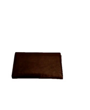 Bosca Men  s Nappa Vitello Leather Brown Credit Card Wallet 3X4