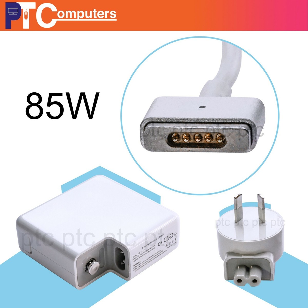 85W AC Power Adapter Charger for Apple MacBook Pro A1222 A1172