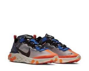 Nike React Element 87 Azul Naranja AQ1090 004 Limited Raro GB Tallas 8 , 12  | eBay