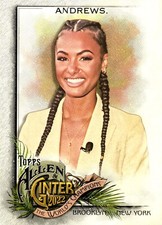 2022 Topps Allen & Ginter MALIKA ANDREWS - Sports Reporter
