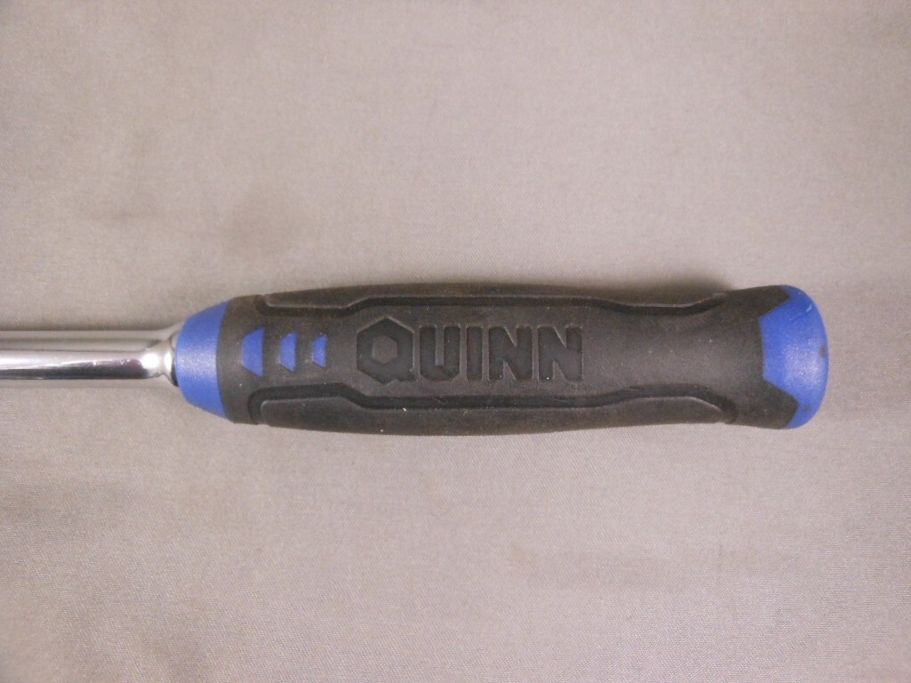 New Quinn 70590 1/4" 90 tooth Comfort Grip Low Profile Pear Head Ratchet Wrench