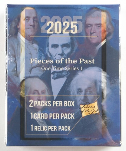 2025 Super Break Pieces of the Past One Time Series 1 Hobby Box