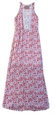 Skies Are Blue Floral Pink Dress Size Small