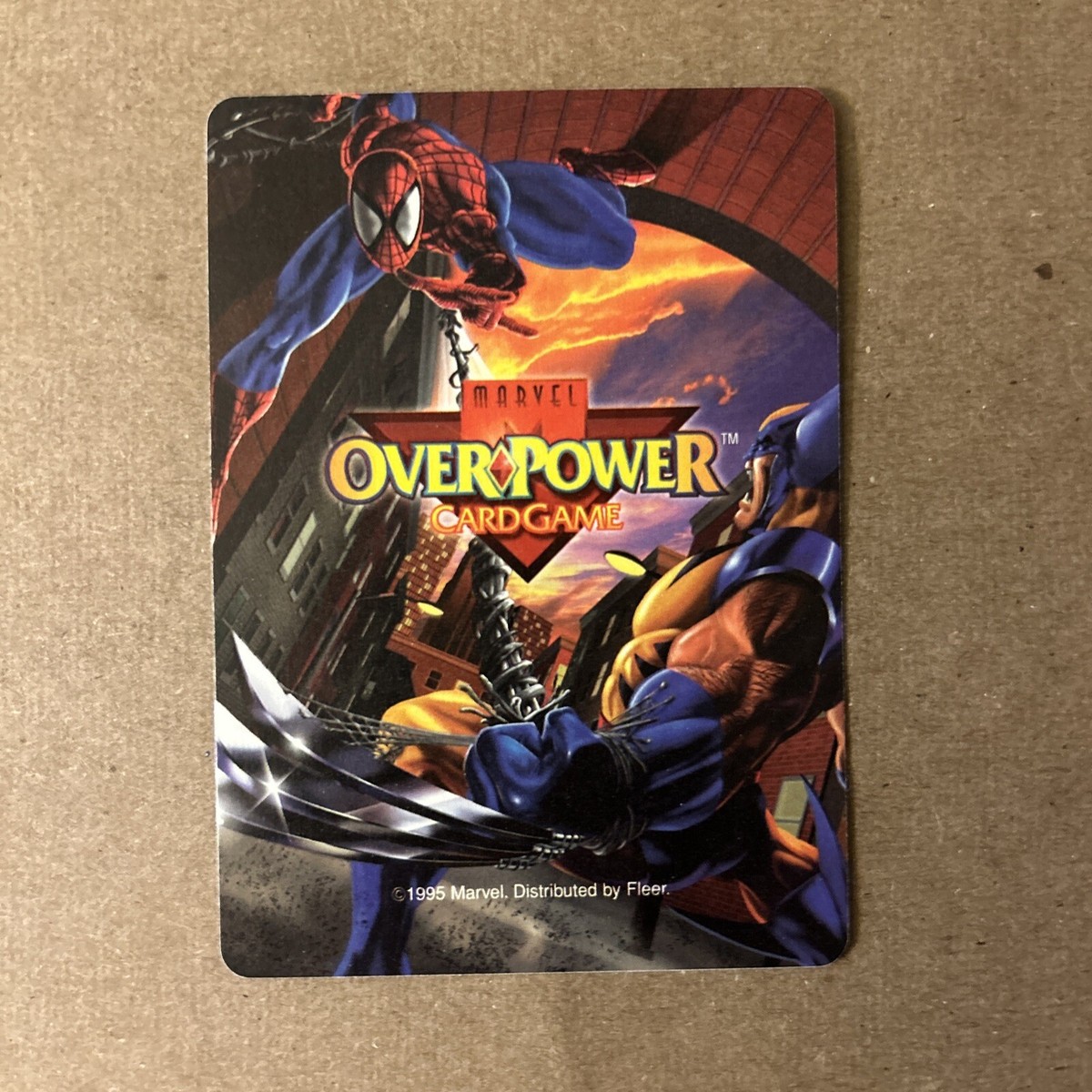マーベル トレーディングカード Over Power MARVEL 海外 Marvel Overpower 5 Professor X Cards TCG CCG MCU Diseny + X-Men