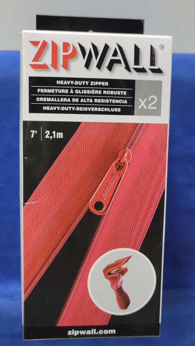 Zipwall Heavy Duty 7' Zippers W/ Sheeting Cutter (Pack Of, 56 OFF