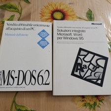 Manuale Microsoft MS Dos 6.2 Soluzioni Integrate Word 1993-5