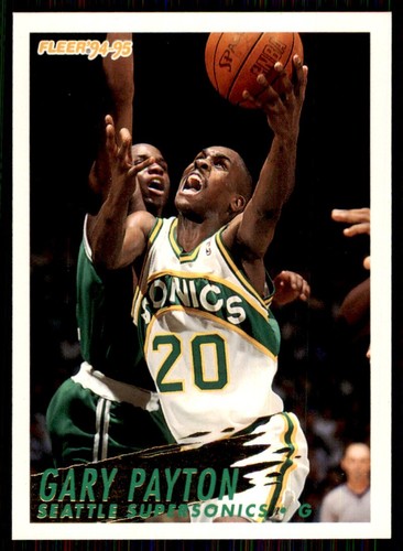 Gary Payton #215 1994 Fleer card