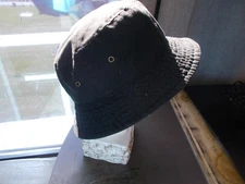 Preowned Black Cotton bucket Hat Unisex Gelante Size M