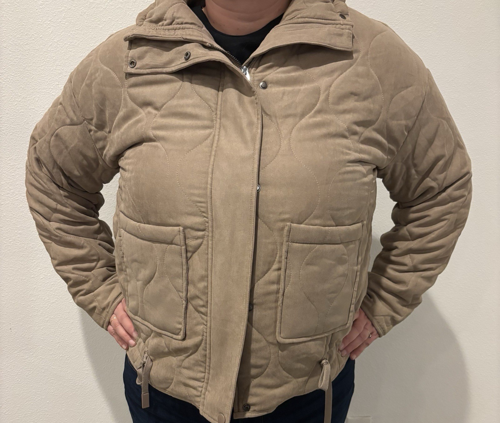 Becool Tan Jacket Size Medium/Large - image 1