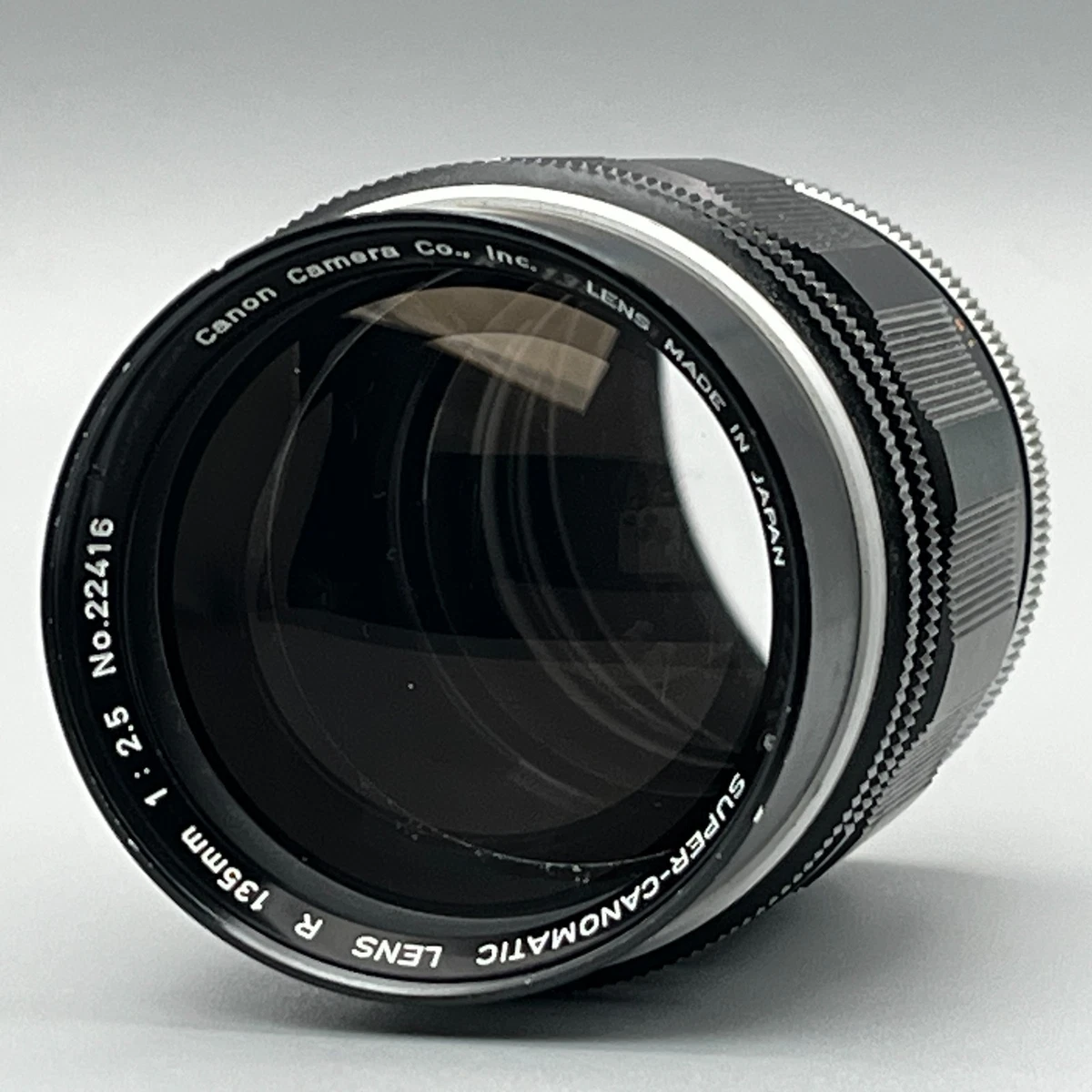 Canon Super-Canomatic R 135mm f/2.5 Portrait Lens MF Tested EX+4