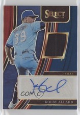 2022 Select Signature Materials Tri-Color Prizm 42/49 Kolby Allard Auto w5b