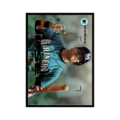 Edgar Martinez 1995 SkyBox E-Motion #79 Seattle Mariners Baseball Card NM